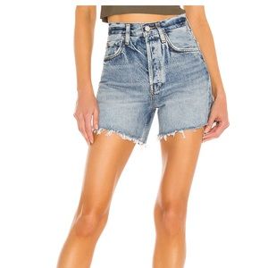 Agolde Riley Short - High rise slim leg